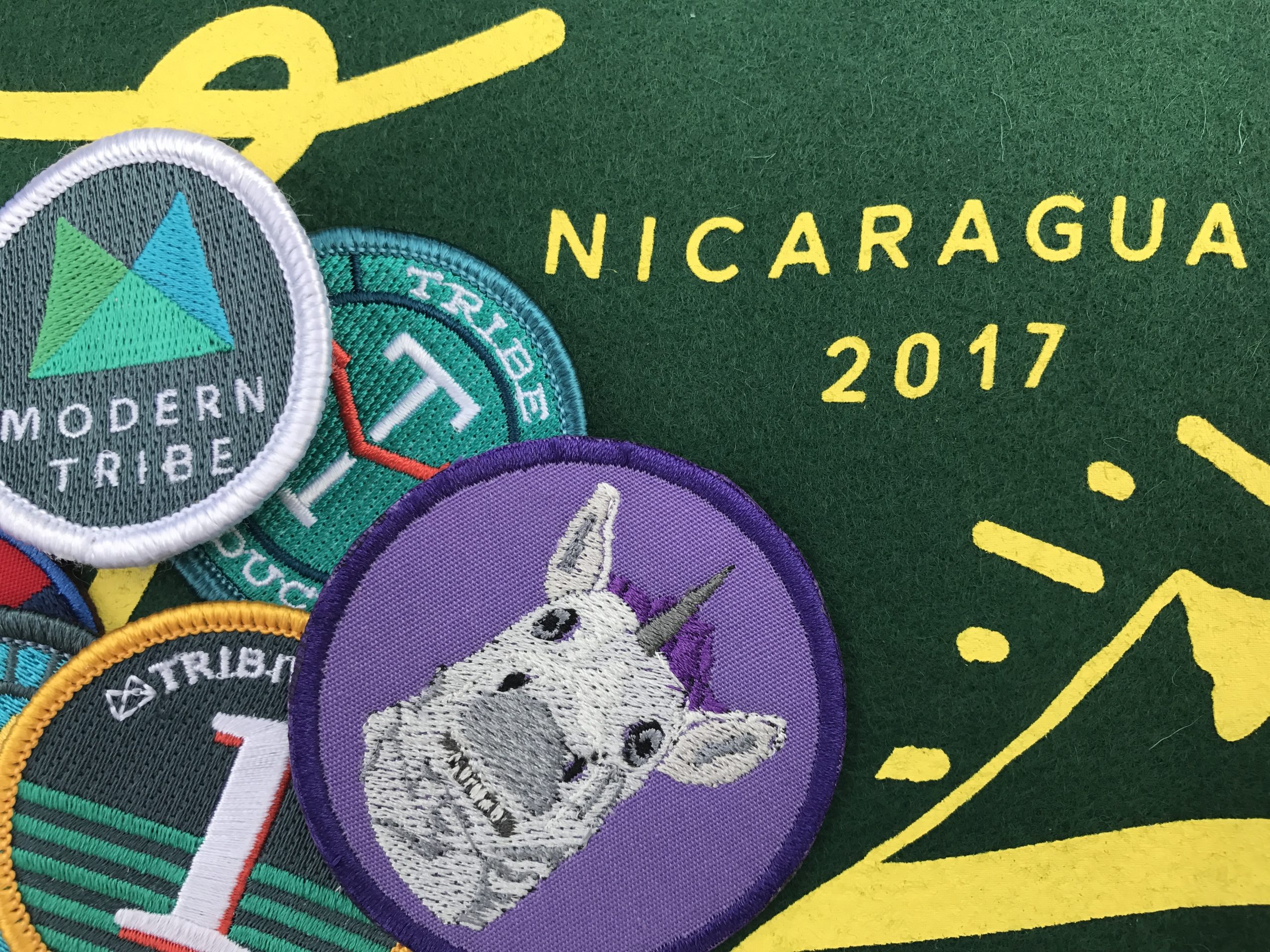 Patches from our nicaragua trip in 2017.