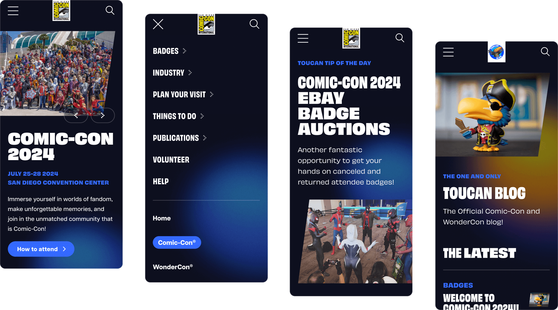 Mobile screens